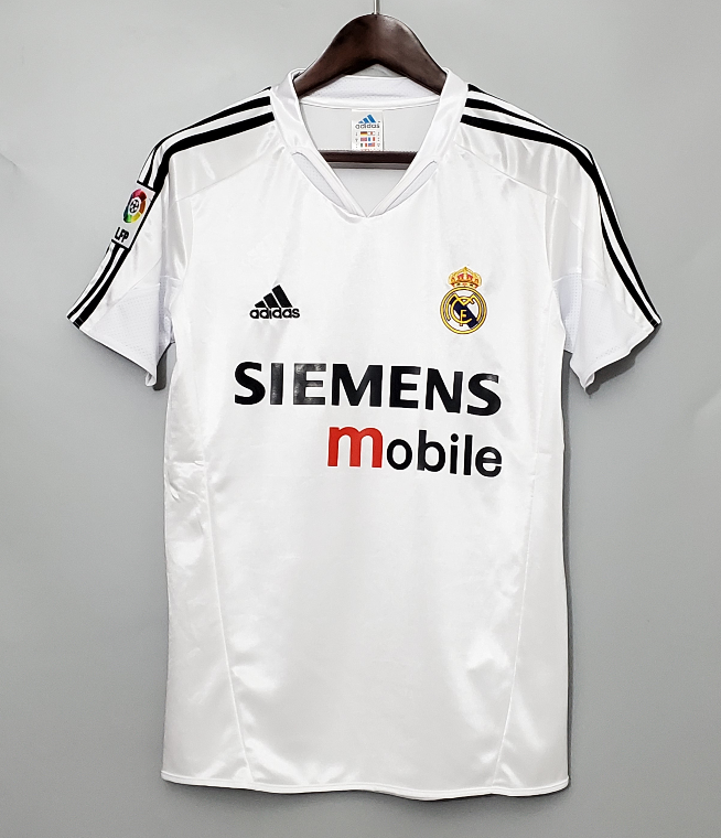 2004/2005 Retro Real Madrid Home Jersey