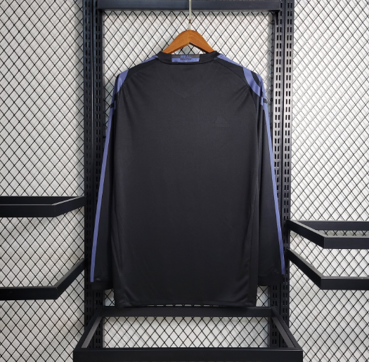 Retro 16/17 Real Madrid Third Away Long Sleeve Football Shirt Thai Quality