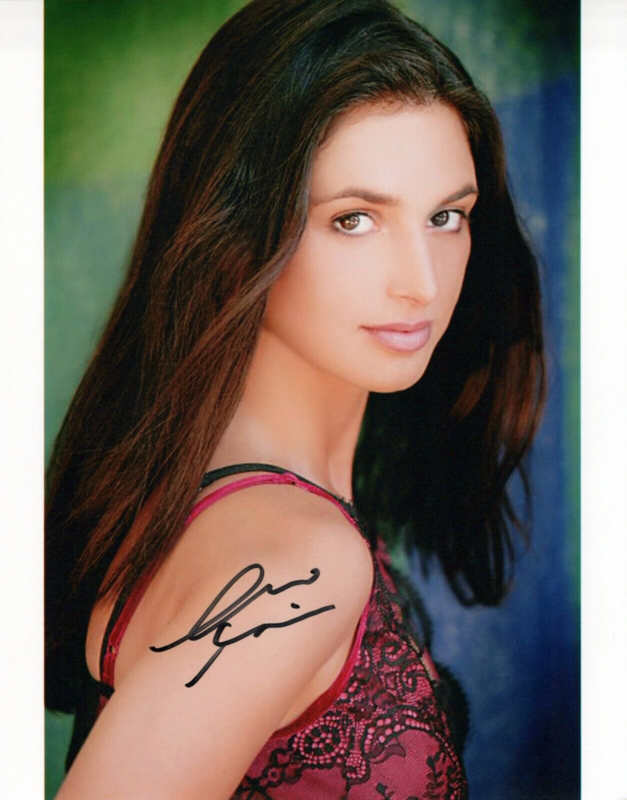 Andrea Gabriel glamour shot autographed Photo Poster painting signed 8x10 #3