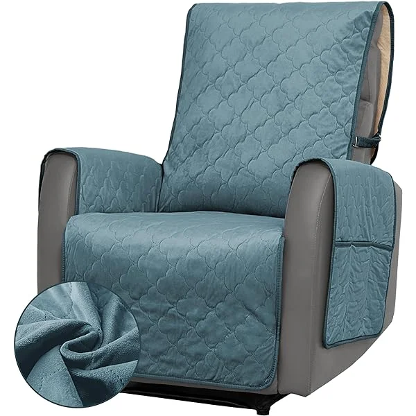 Velvet discount recliner cover