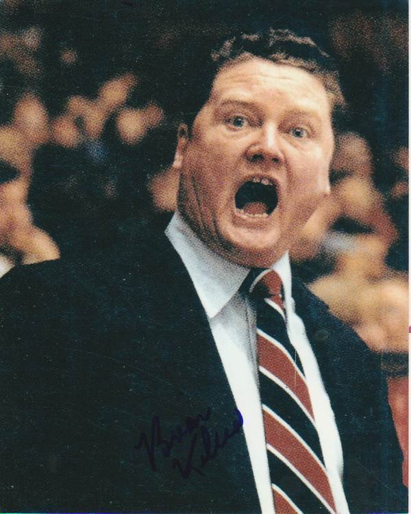 OTTAWA 67's LEGENDARY COACH BRIAN KILREA SIGNED 8x10 Photo Poster painting #2 HHOF Autograph