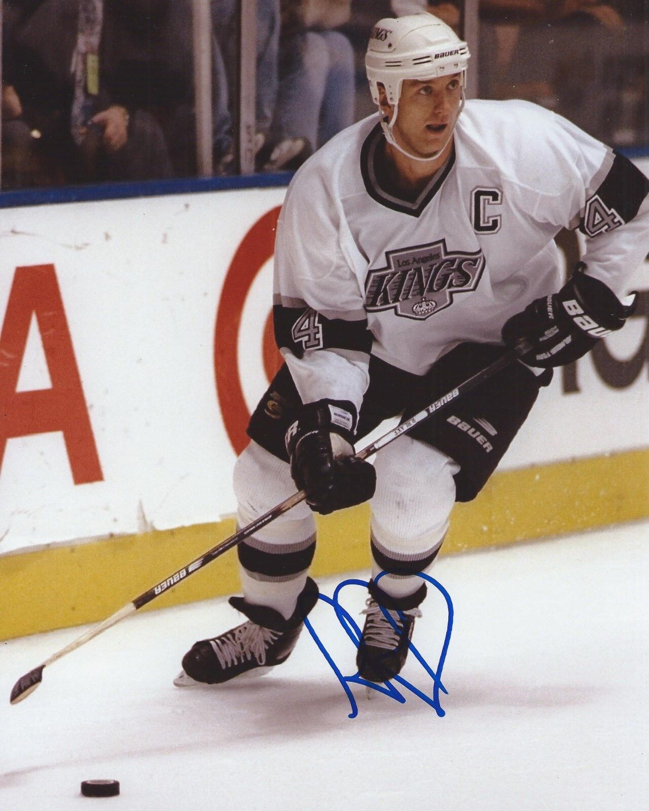 Rob Blake Signed 8x10 Photo Poster painting Los Angeles Kings Autographed COA