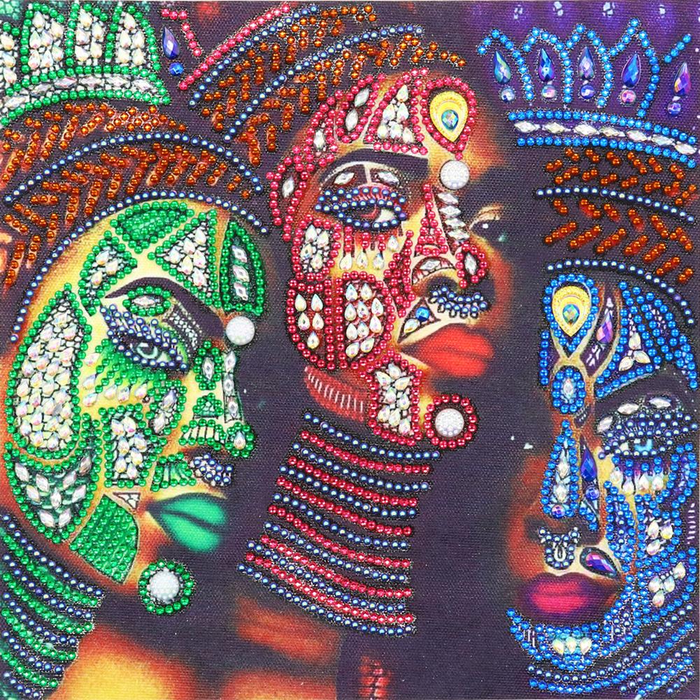 

30*30CM - Special Shaped Diamond Painting - Indian, 501 Original