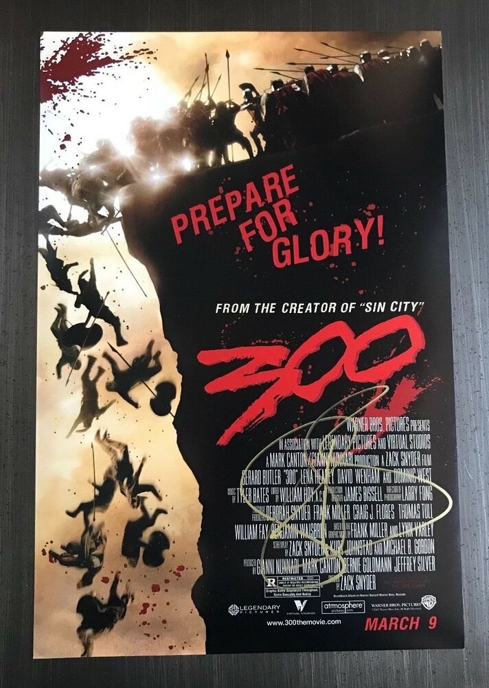 * GERARD BUTLER * signed autographed 12x18 poster Photo Poster painting * 300 MOVIE * 1