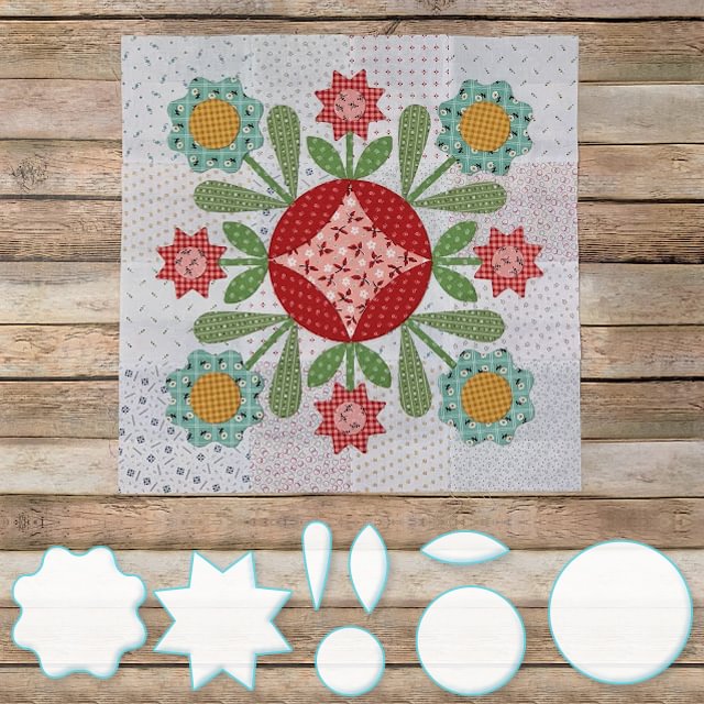 Prairie Meadow Sew Template Set (With Instructions) Prairie Meadow Sew Template Set (With Instructions)