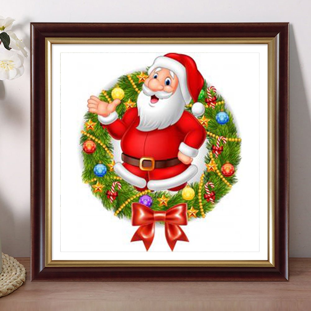 Christmas Diamond Painting (Round Diamond 40X40cm）
