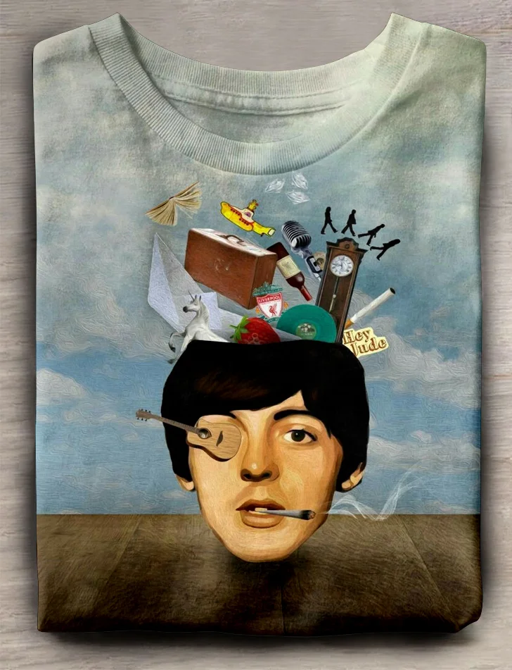 Teecade Teecade The Beatles T-shirt
