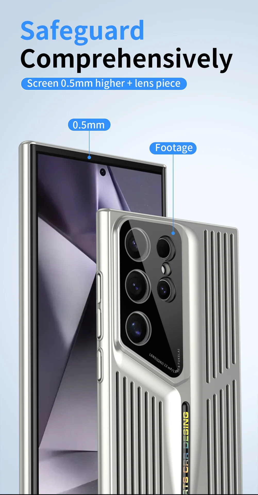 Samsung S series hollow heat dissipation breathable mobile phone case