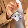 7Pcs DIY Diamond Painting Unicorn Keychain