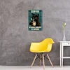 Coffee Black Cat - Vintage Metal Signs(8*12Inch)  - Cat