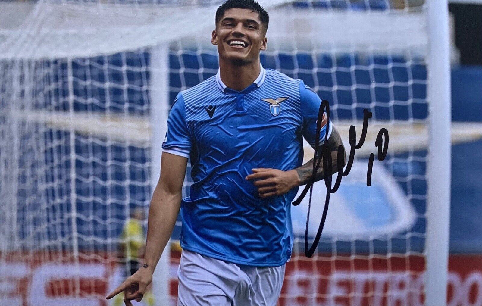 Joaquin Correa Genuine Hand Signed Lazio 6X4 Photo Poster painting