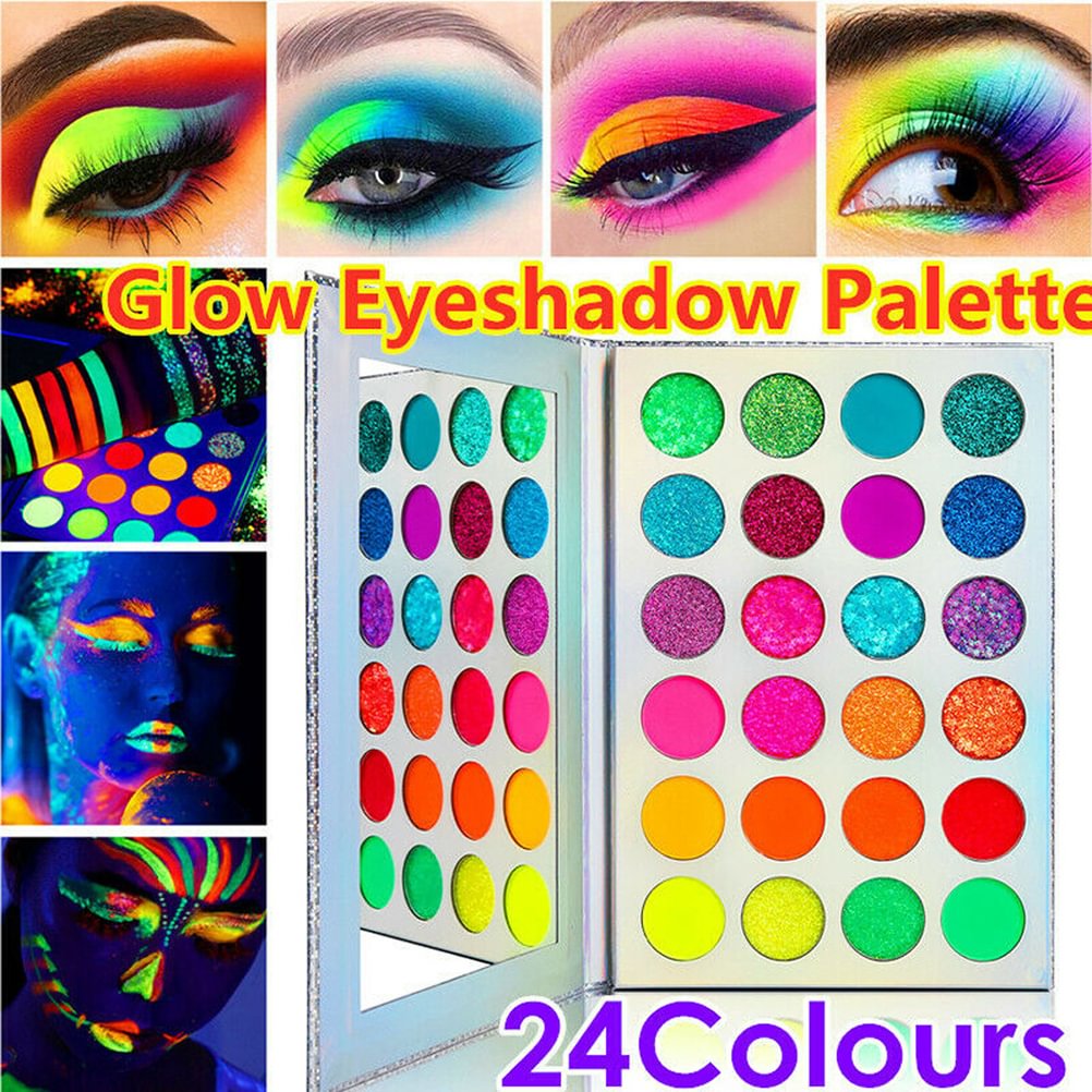 24 Colors Aurora Glow Eyeshadow Pallet