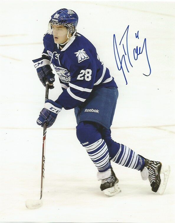 Mississauga Steelheads Sean Day Signed Autographed 8x10 Photo Poster painting COA B