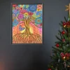 >SALE<5D DIY Partial Special Shaped Drill Diamond Painting Tree Butterfly Decor30x40cm