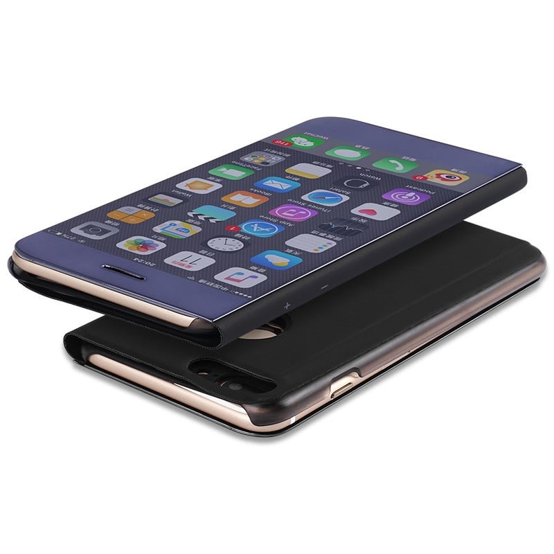 Plating Mirror Clamshell Phone Case
