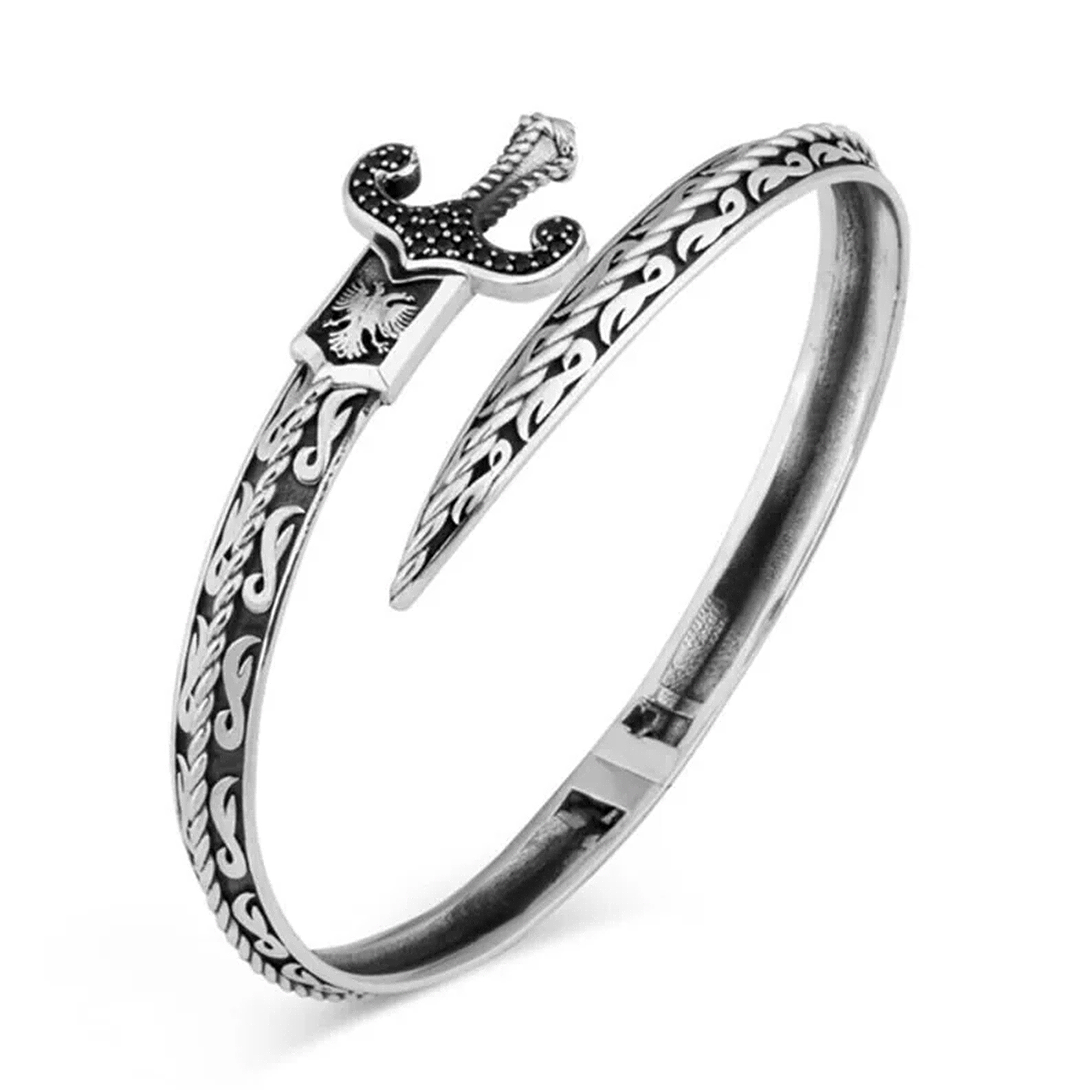 Vintage and Unique Sword - shaped Cuff Bracele