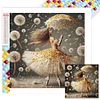 Diamond Painting-DIY Full Square Drill Dandelion Ballet(35*35CM)