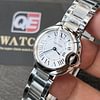 Ballon Bleu WSBB0067 Quartz 28mm Ladies Watch White Dial on SS Bracelet Super clone