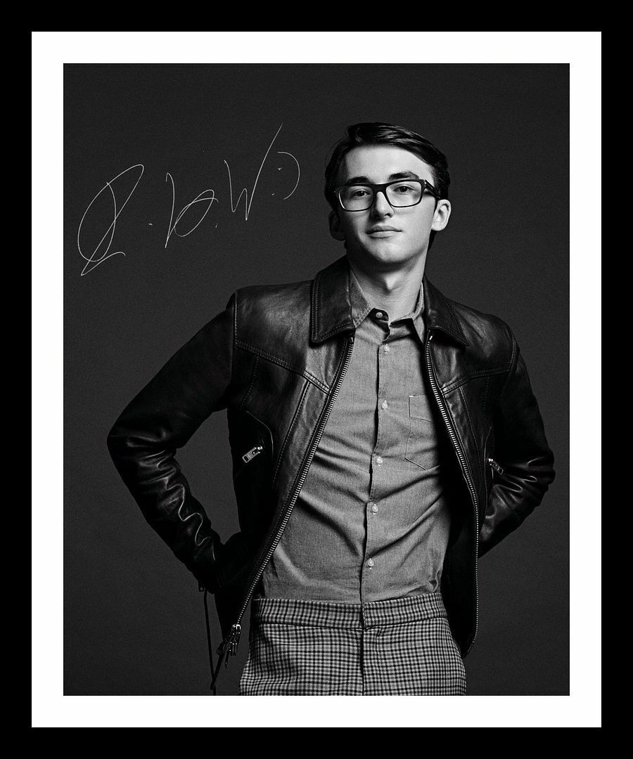 Isaac Hempstead Autograph Signed & Framed Photo Poster painting