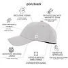 Magnetic Ponytail Baseball Cap