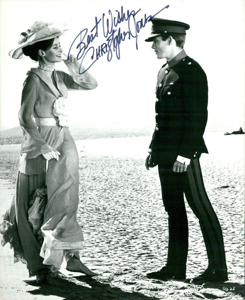 Christopher Jones signed 8x10 Photo Poster painting COA