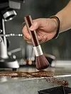 6 Pieces Coffee Brush Set Cleaning Brush Towel Set for Coffee Machine Group Head