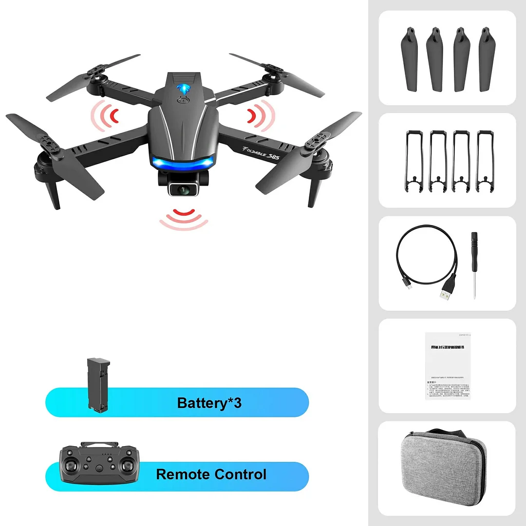 S85 HD Aerial Photography 4K Dual Camera Aircraft Drone