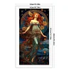 (Big Size) Goddess - 11CT Stamped Cross Stitch 50*90cm/19.69*35.43in