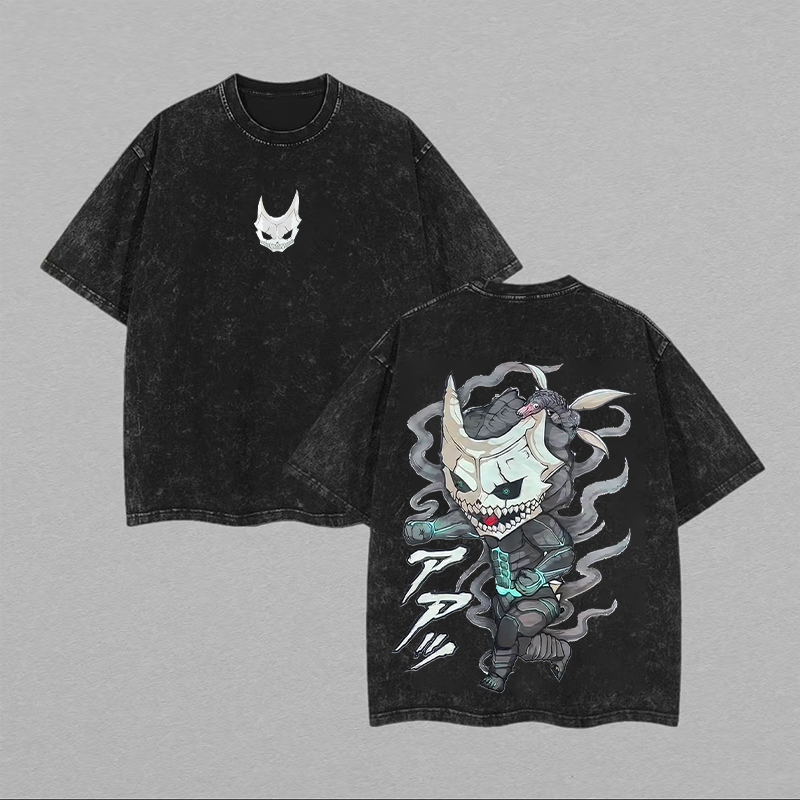 Kaiju No. 8 Printed Unisex Washed T-Shirt