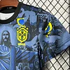 2024-2025 Brazil Special Edition Dark Blue Kids Size love fball