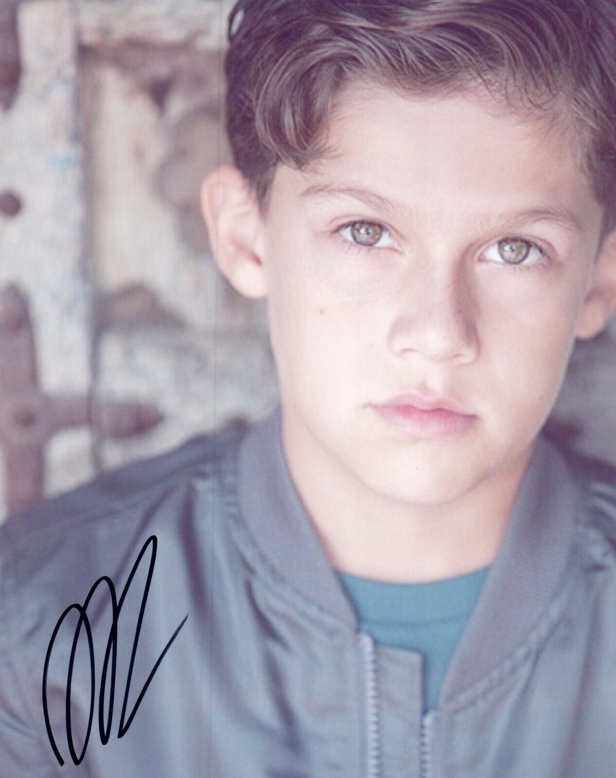 Jackson Dollinger Signed Autograph 8x10 Photo Poster painting Child Actor Sydney to the Max COA