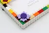 Sunflower DIY Building Block Photo Frame Kit,Creative Handmade Assembled Photo Frame Handmade Craft Gift Home Tabletop Display Decor