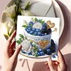 6PCS Cake DIY Diamond Art Greeting Cards Congratulations Cards & Gifts