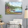 Diamond Painting -DIY Full Square Drill Lakeside Scenery