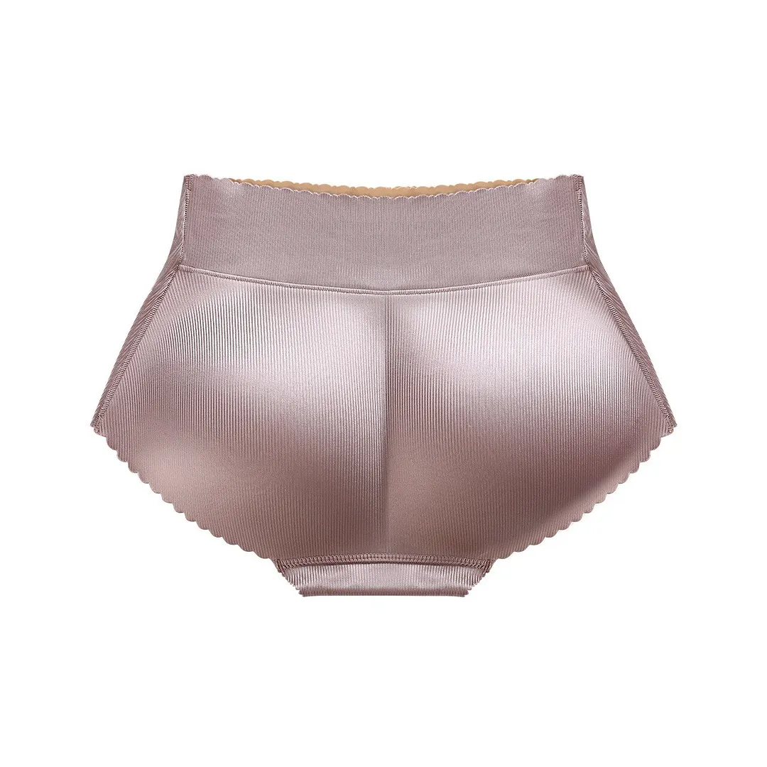 Billionm Push Up Sponge Padded Panties Butt Lifter Fake Ass Shaper Buttocks Enhancer Mid Waist Women Invisible Control Panties Shapewear