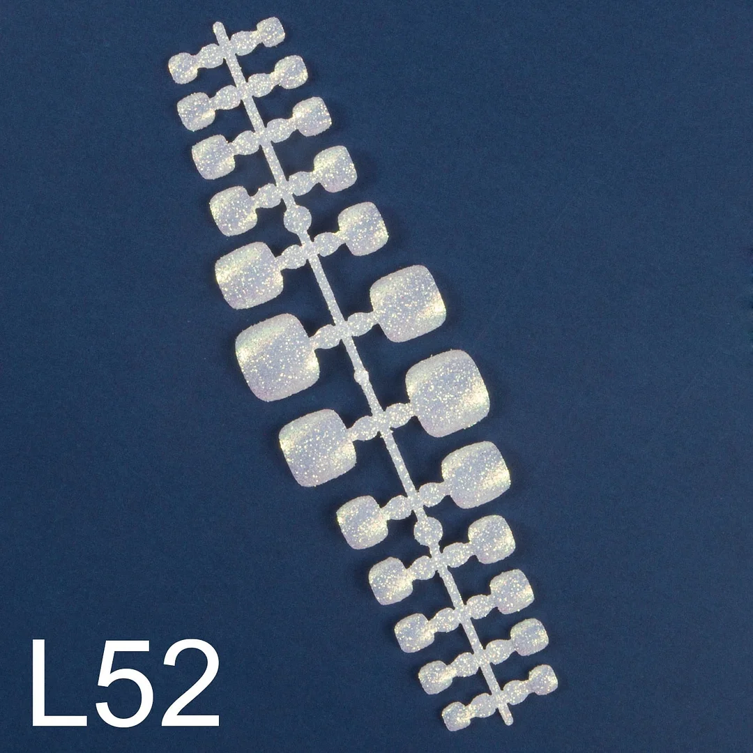 120pcs 5 Row/Pack Glitter False Toenail Tips Fake Toe Nail Art Tip Bling Press on Toe Nails Full Cover Nail For Toes-Nail Inspo