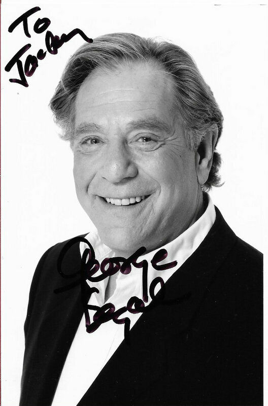 GEORGE SEGAL (1934-2021) King Rat, A Touch of Class,The Goldbergs etc Signed pic