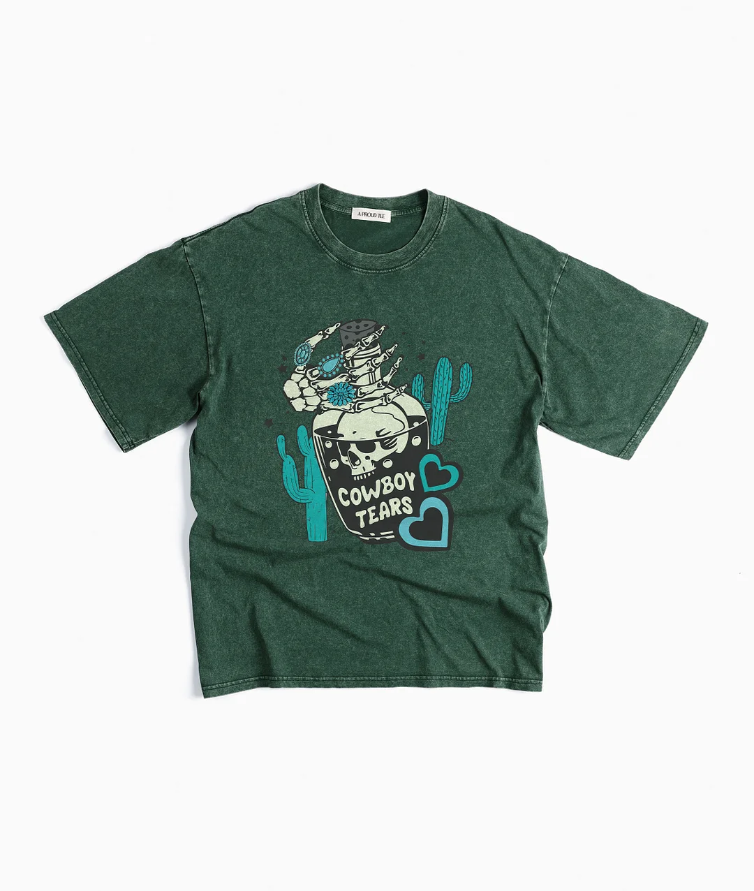 Cowboy Tears Acid Wash T-shirt