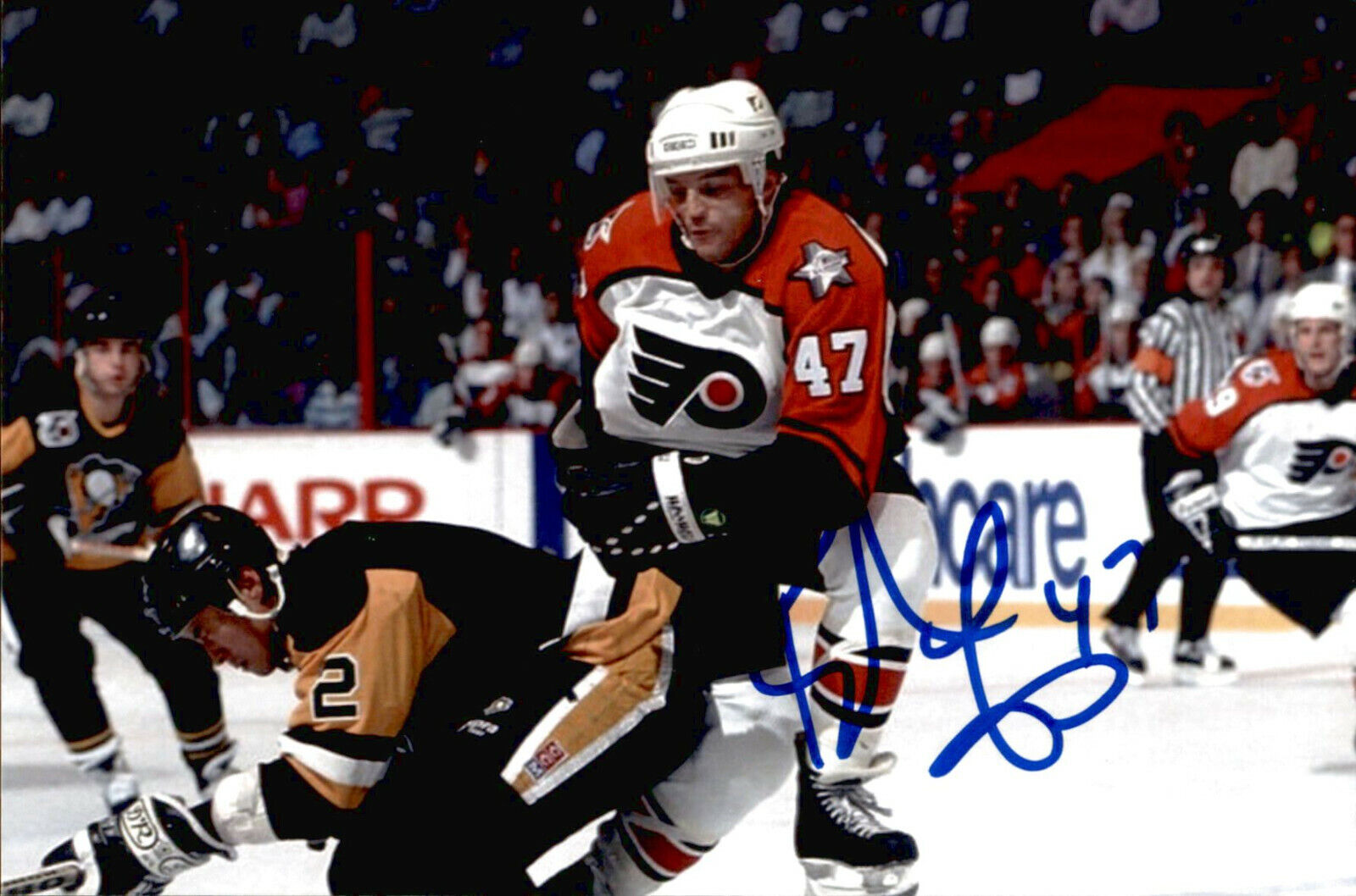 Brad Jones SIGNED autographed 4x6 Photo Poster painting PHILADELPHIA FLYERS #2