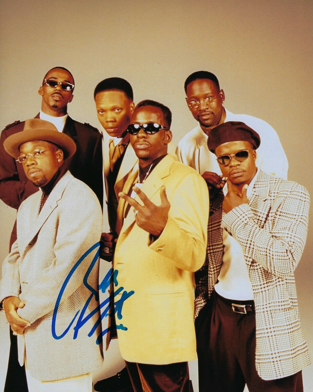 GFA New Edition Heart Break * RALPH TRESVANT * Signed 8x10 Photo Poster painting PROOF R4 COA