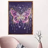 Papillon - Diamant en forme spéciale - 30x40cm