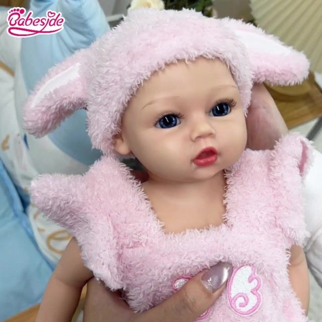Babeside Phoebe 12"/16" Realistic Silicone Quiet Baby Little Infant Girl Building Lovely Memories