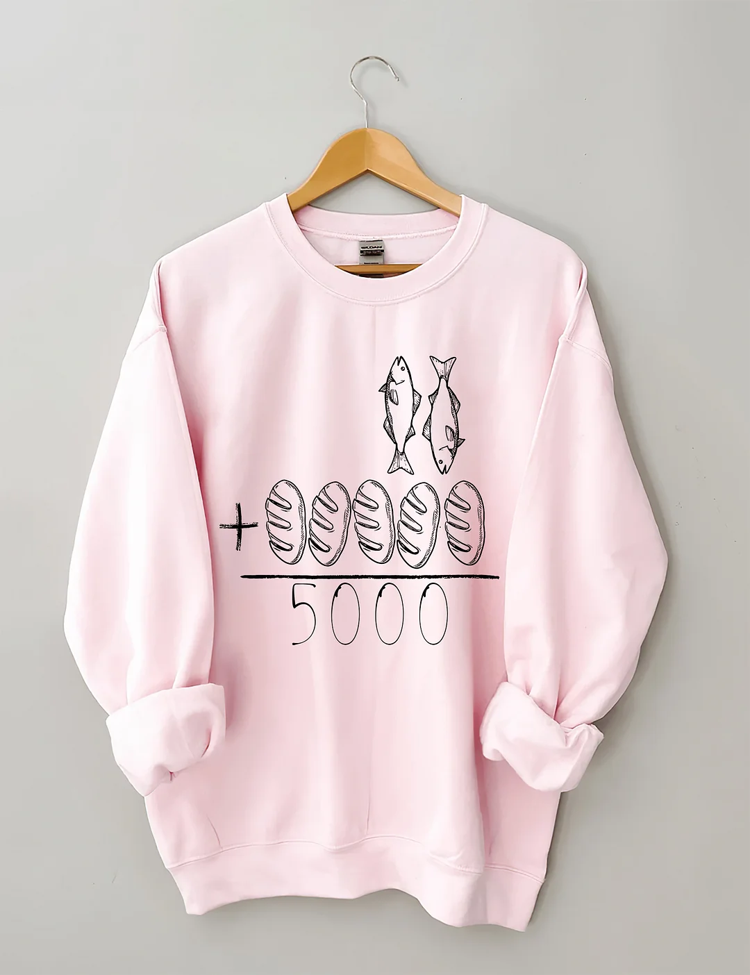 Jesus Feeds The 5000 Sweatshirt