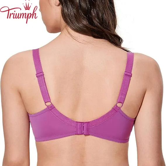 Triumph - 3 piese 🔥Sutien de damă cu acoperire completă, fără armătură, din dantelă