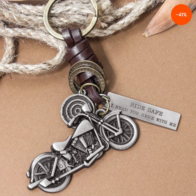 Motorcycle Keychain - To My Man