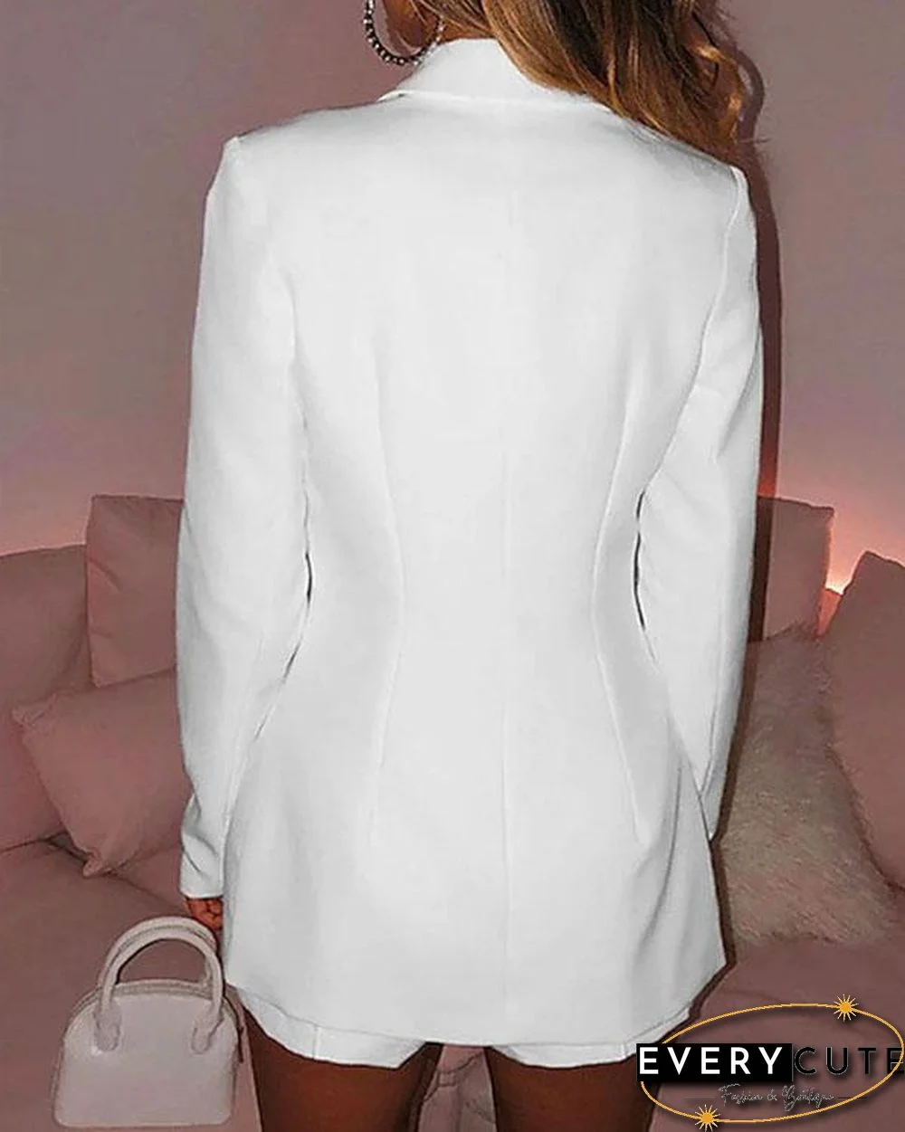 Sexy Fashion Blazer and Shorts Suit Set