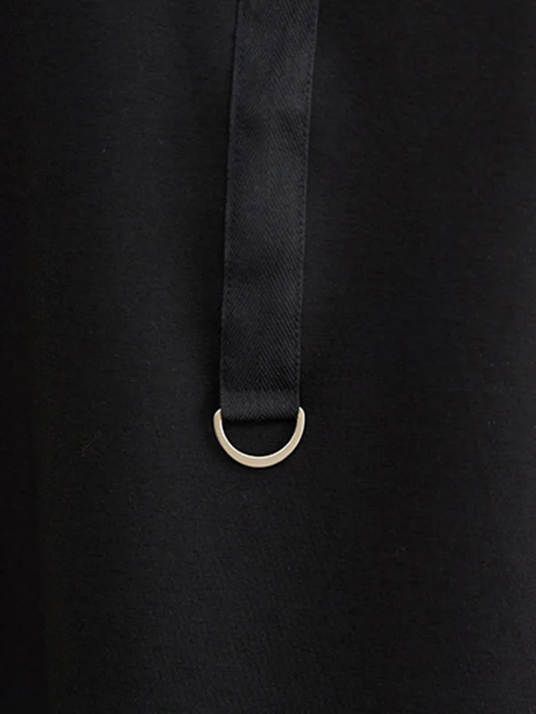 Original Loose Irregular Zipper Long Sleeves Sweatshirt