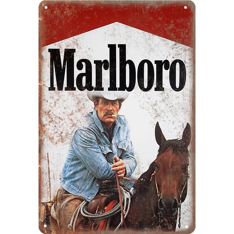 Marlboro Cowboy- Vintage Tin Signs/Wooden Signs - 20*30cm/30*40cm