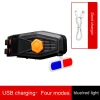 LED Bicycle Tail Light, Photon Bicycle Light Tail Light, Photon Drop Bicycle Light, Bicycle Tail Light Rechargeable USB Bicycle Rear Cycling Light for Any Type of Seat Post