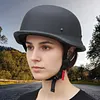 Vintage Motorcycle Cruiser Helmet Half Helmet Open Face Helmet for Men and Women